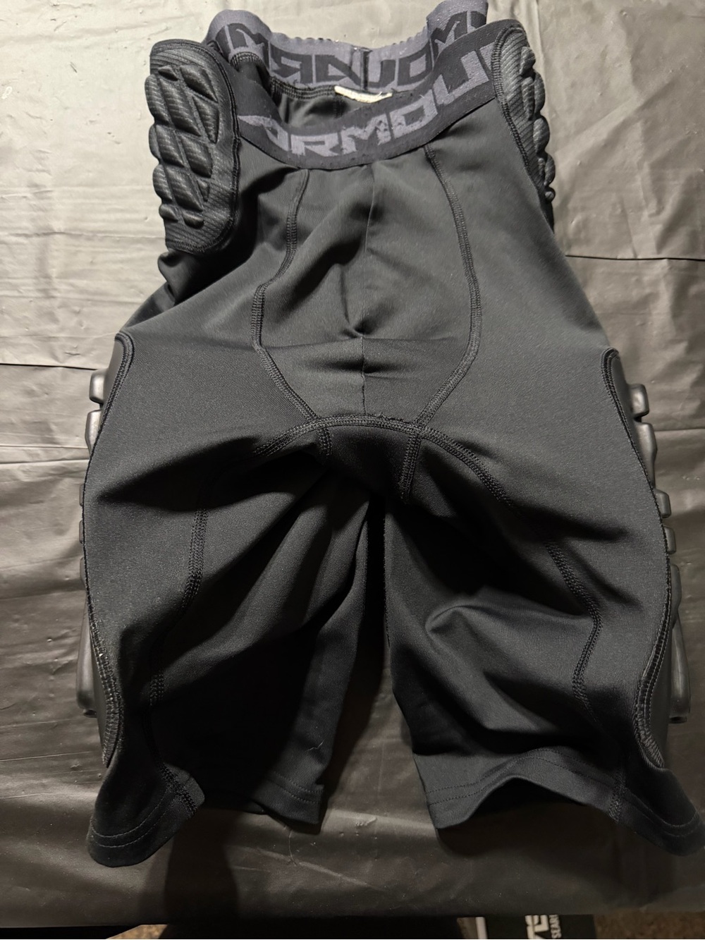 Under Armour Padded Football Compression Shorts Black Men’s Medium